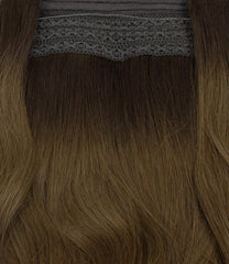 Halo Method Light Brown N.6. Women and ladies can enjoy healthy, thick hair with removable extensions that protect the scalp.
Português: Mulheres e senhoras podem ter cabelo saudável e volumoso com extensões removíveis que protegem o couro cabeludo.