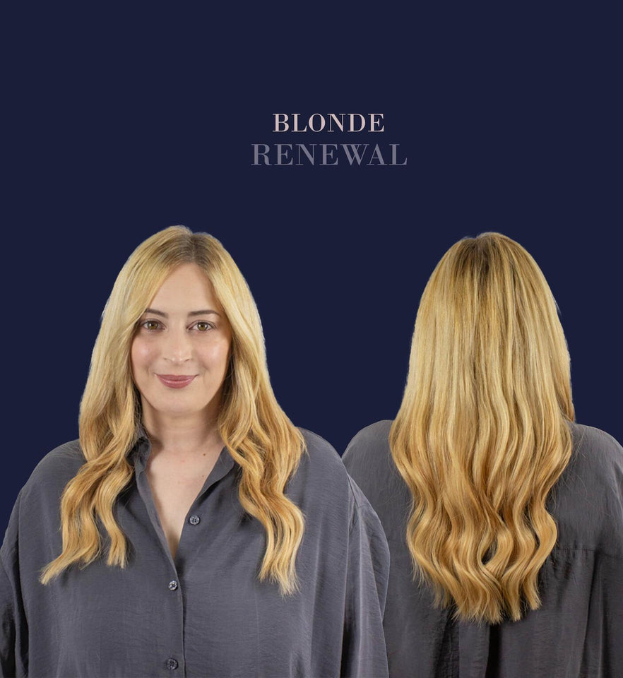 Full Hair Extensions Damage Free Silky Look by BEHTA LISBON -  Cabelo Loiro 40cm extensões capilares removiveis